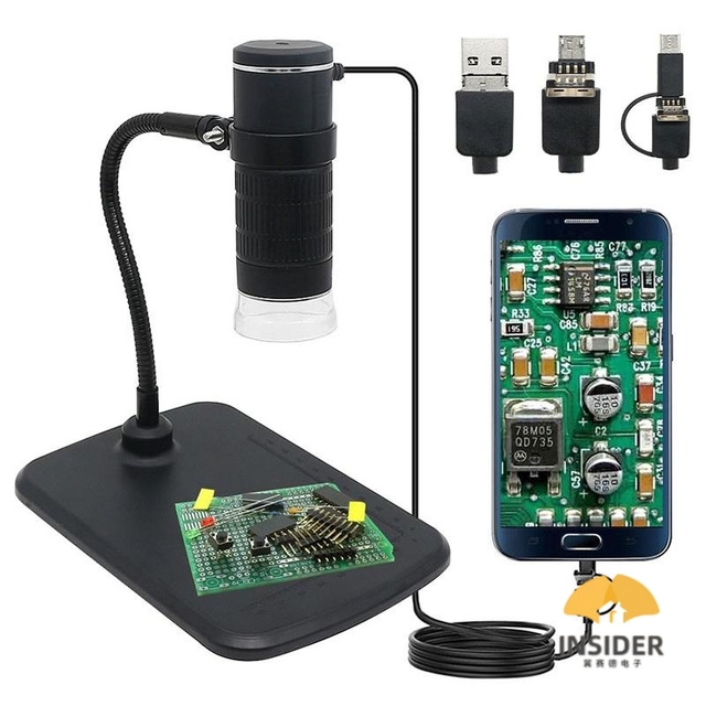 Microscope Monocular Mini Usb Video Digital Microscope Camera Microscopio Scanning Electron Microscope for Mobile Repair