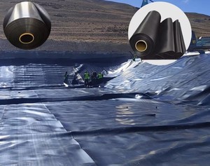 UV ASTM gm13 HDPE LDPE màu xanh màu xanh lá cây <span class=keywords><strong>geomembrane</strong></span> dam lót hồ lót HDPE lót thủy lợi bể nước cá trang trại ao lót - Product Image 1
