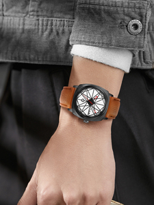 Relojes <span class=keywords><strong>de</strong></span> Pulsera <span class=keywords><strong>de</strong></span> Cuarzo TOMI T112 <span class=keywords><strong>de</strong></span> Alta Calidad para Hombre, con Correa <span class=keywords><strong>de</strong></span> Cuero, Compra al por Mayor, Relojes con Calendario para Hombre - Product Image 5