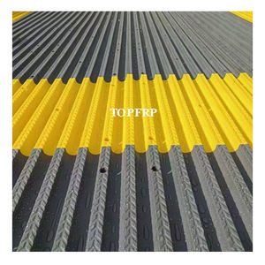 Plancher d'atelier de lavage de voiture de grille en plastique de garage anti-dérapant avec canal de drainage - Product Image 5