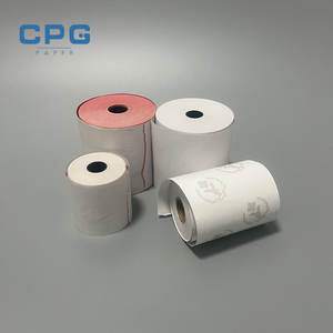 Rouleau de papier thermique professionnel 57x50mm 65gsm Longue rétention d'image Sans BPA pour la documentation en pharmacie et en clinique - Product Image 1