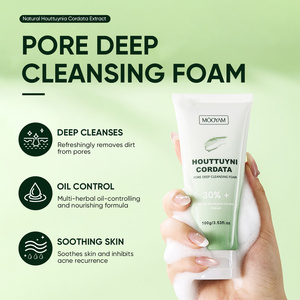 MOOYAM Schiuma Detergente Profonda per il Viso con Houttuynia Cordata, Specifica per Pulire i Pori, Detergente Delicato per la Pelle - Product Image 2