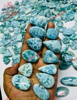 Nuevo Larimar natural cabujón suelto precio al por mayor disponible colección de alta calidad terceros certificados tamaños personalizables