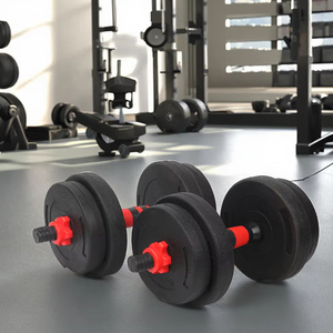 Factory Direct Eco-Friendly Adjustable Weight <strong>Barbell</strong> Kettlebell Set Home Fitness Equipment for Men PE Dumbbells Steel - Product Image 6