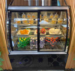 Vitrine Réfrigérée Commerciale pour Gâteaux, Vitrine de Pâtisserie, Armoire de Présentation pour Boulangerie - Product Image 5