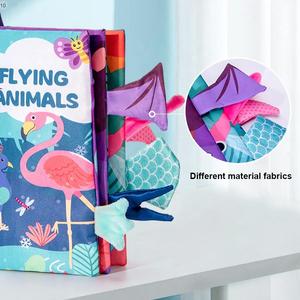 2025 livre <span class=keywords><strong>de</strong></span> tissu <span class=keywords><strong>de</strong></span> bébé d'apprentissage écologique livre <span class=keywords><strong>de</strong></span> <span class=keywords><strong>bain</strong></span> <span class=keywords><strong>de</strong></span> bébé imperméable éducatif pour les enfants - Product Image 5
