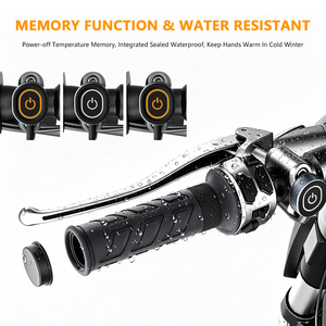 Poignées chauffantes universelles pour moto WUPP DC12V, chauffe-mains pour moto avec protection contre les surtensions 17V - Product Image 3