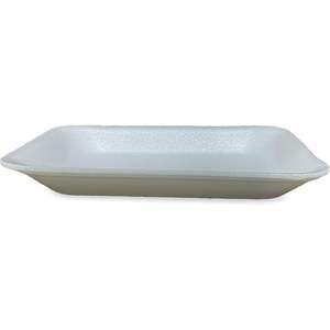 Bandejas Desechables para Carne General Supply 8PWH, 10.8 X 8.82 X 1.5, Blancas, 200/Caja - Product Image 3