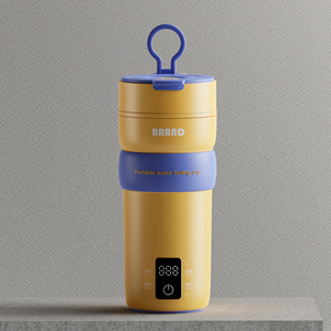 Chaleira elétrica sem fio portátil com 4 Presets Variáveis e Auto Shut-Off para Viagem-Termostato Cup Boiling Cup - Product Image 3