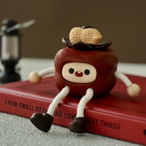 หยี่เถา ตุ๊กตาไม้พะยูงสีแดง ของตกแต่งแขวนสำหรับตกแต่งบ้าน ของขวัญปีใหม่ - Product Image 4