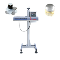 Scellant automatique d'induction de papier d'aluminium de machine de cachetage d'induction de prix usine pour le pot en verre de bouteille en plastique