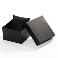 Ciel-Terre Couverture Étanche Montre Boîte Éponge Doublé Carton Cas pour Bracelet Bracelet Poignet Emballage En Relief Cadeaux Boîte