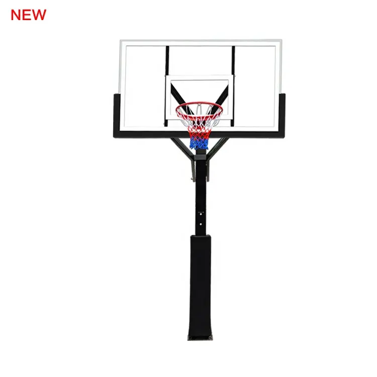 A-1029I Hot Sale Outdoor Basketball Game Court Tempered Glass Basketball Board