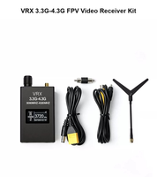 Émetteur vidéo FPV 3.3G 10W, transmission vidéo UAV longue portée 3.3GHz pour quadricoptère FPV