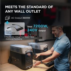 ECOFLOW 7.2kWh centrale elettrica portatile: DELTA Pro con batteria Extra, batteria Lifepo4 da 120V - Product Image 2