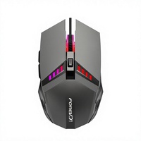 Mouse Metálico para Juegos FVQ3 Esports con Interfaz USB, Soporte Ergonómico, Cableado, Seis Botones, Iluminación RGB; Venta al por Mayor para Cibercafés