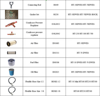 QP16-2A de compresseur de pièces réfrigérées pour unités de réfrigération thermo HT-100 HT-250