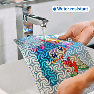 Holographic Storm Eye Pattern Vinyl Slti Roll Waterproof Printable Self-adhesive <b>Sticker</b> for Inkjet Laser Printers - Product Image 4