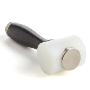 Artseetool professionnel bricolage Grade blanc tête plate Poly Maul pour la sculpture sur cuir personnalisé OEM Support pour l'artisanat - Product Image 2