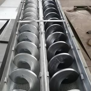 Alimentador de tornillo sin fin tipo tubo en forma de U de acero inoxidable, 200-6000 kg/h, nuevo, para lodos, cemento, polvo seco, núcleo de motor - Product Image 5