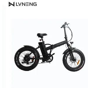 Zusammen klappbares China schnell wettbewerbs fähiger Preis E-Bike 250W 350W 500W 750W Electric Fat Tire Bike