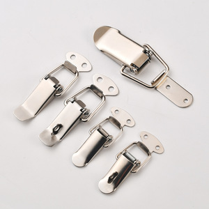 Stainless Steel <b>Spring</b> Loaded Duckbill Buckles <b>Clip</b> Type For Bags Hardware Accessories Durable Metal Locks - Product Image 1