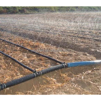 Waterbesparende voorgeperforeerde irrigatie-slang, flexibele PE druppelirrigatiebuizen voor groente- en fruitgewassen