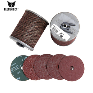 Dischi Abrasivi in Fibra di Resina con Ossido di Alluminio 4-7 Pollici per Acciaio, Ceramica e Carburo di Silicio - Product Image 4