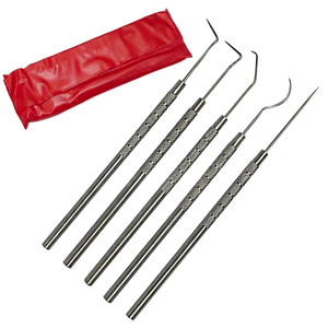 Wax Carving Tools Jewelry Wax Carvers Metal <b>Clay</b> Sculpting Set 5 Pcs Stainless Steel CE Certified Dental Manual High-quality - Product Image 1