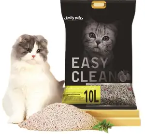 Emily Pets Hot Sale In Chile OEM Wholesale Bentonite Cat Litter Sand For Cat