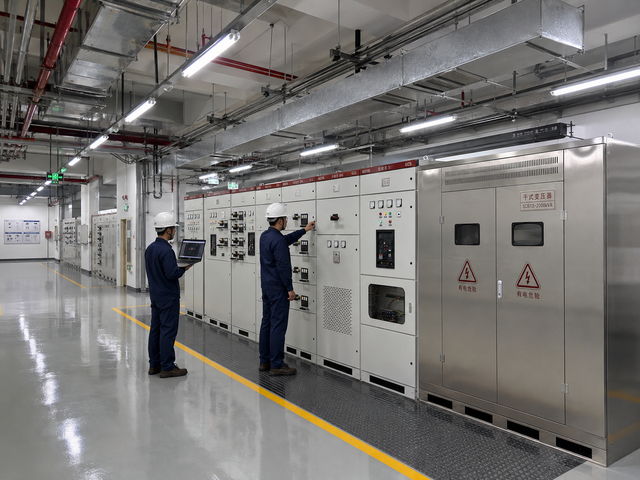 CNKEEYA GCK Low Voltage Withdrawable Switchgear IP54 AC 380V 630-4500A MCC Power Distribution Cabinet for Electric Power