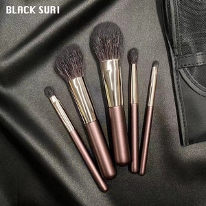 5pcs <span class=keywords><strong>mini</strong></span> trang điểm bàn chải thiết lập bàn chải động vật tóc Halo Dye sửa chữa bàn chải - Product Image 2