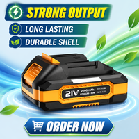 Batterie de remplacement compacte au lithium-ion 20V 2.0Ah 18650 compatible avec les outils électriques sans fil MAK