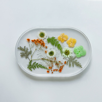 Haute qualité circulaire en forme hexagonale décoration de la maison coeur polygonal Silicone moule tube à essai fleur Ware cristal goutte à goutte moule