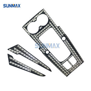 Cubierta embellecedora de Panel de cambio de marchas para consola central <span class=keywords><strong>Interior</strong></span> de coche de fibra de carbono seco Sunmax para <span class=keywords><strong>Audi</strong></span> A3 8V <span class=keywords><strong>S3</strong></span> RS3 2014-2017 <span class=keywords><strong>2018</strong></span> 2019 2020 - Product Image 5