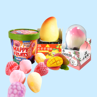 Abink 3D Happy Series Nieuw Ontwerp High-End Zachte IJsjes in Happy Fruits Verpakkingen met Suikeraroma's