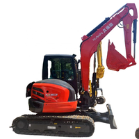 Petite pelle Kubota Kubota Kx163 5,6 tonnes pelles hydrauliques sur chenilles d'occasion d'origine en vente