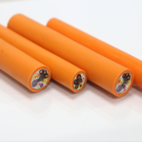 Câbles SERVO robustes de haute qualité pour conducteur toronné de moteur à fréquence variable avec isolation TPE 4X1.5 + 2X(2X1.0)P + 1XZ50