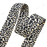 Bande élastique jacquard camouflage 5 cm de largeur 2,0 mm d'épaisseur Prix bas Sangle en nylon imitation 50 yards/rouleau Marque QIANNAN