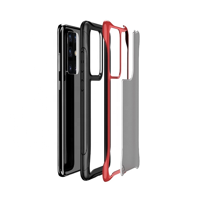 Saiboro Bas Moq 3 en 1 PC TPU 360 Degrés Couverture Complète Bonbons Couleurs pour Téléphone Intelligent samsung S11