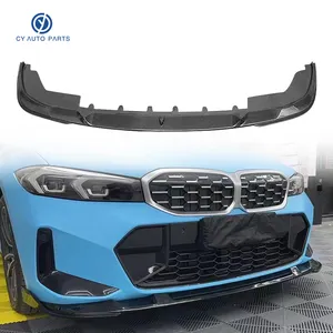Carbon Fiber 3D Style Front Bumper Lip For BMW 3 Series G20 LCI 2022-2023 320i 325i 330i Front Splitter