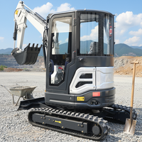 Excavator Murah untuk Rumah Tangga, Produsen Asli, Mini Excavator 3 Ton Mesin EPA, Harga Pabrik
