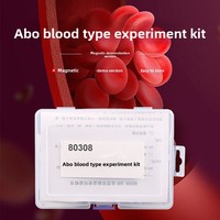 Kit de Prueba de Grupo Sanguíneo ABO Magnético para Educación en Biología |   Equipo de Laboratorio Científico Escolar y Recursos Didácticos