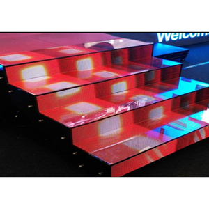 Cầu thang <span class=keywords><strong>LED</strong></span> ánh sáng Nhà hát buổi hòa nhạc đám cưới trung tâm mua sắm cầu thang tương tác sàn nhảy gạch trong nhà HD <span class=keywords><strong>Led</strong></span> Cầu Thang hiển thị - Product Image 3