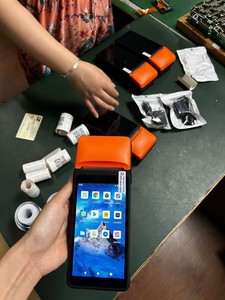 Portable Android 11 Mini POS Terminal 4G 5.5 ''écran HD 58mm imprimante thermique Interface USB Google Play Store Support Stock - Product Image 6