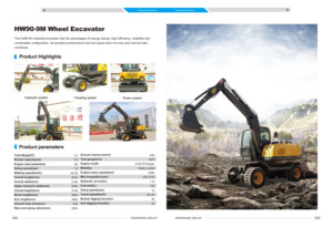 Excavatrice sur roues HWL90 <span class=keywords><strong>de</strong></span> 7,6 tonnes, godet <span class=keywords><strong>de</strong></span> 0,3 m³, 60 kW avec grappin/marteau, certifiée CE pour la construction et l'agriculture - Product Image 2