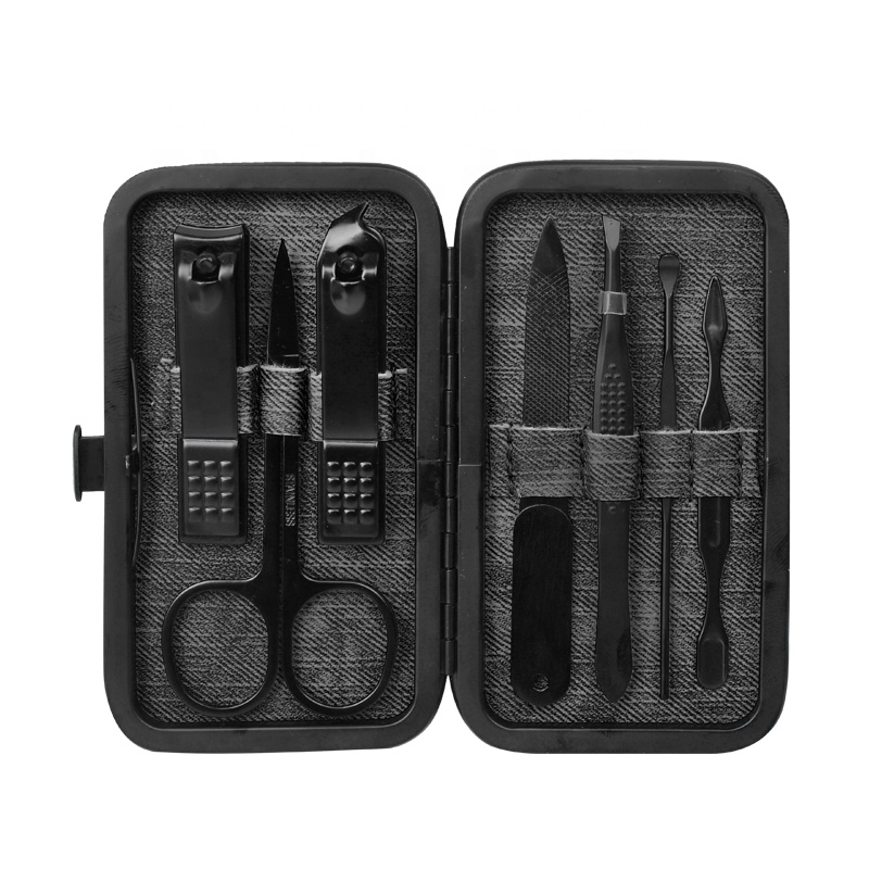 7 PCS Set Multifunktion ales Pflege set Nagel knipser Set Hohe Pediküre Edelstahl Profession elle Maniküre-und Pediküre-Werkzeuge