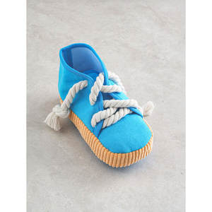 Scarpe e calzini sportivi in peluche di cotone blu per animali domestici per animali domestici attivi - Product Image 1