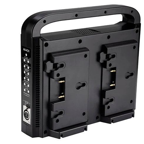 AN-4CH Charger for 4PCS Broadcast Video Batteries of Pana Sonic JVC