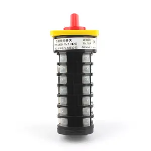 LW5-16 Universel Multi-position commutateur rotatif 16A commutateur rotatif rotatif cam commutateur